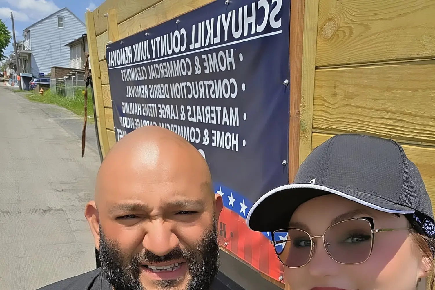 The husband-and-wife owners of Schuylkill County Junk Removal LLC