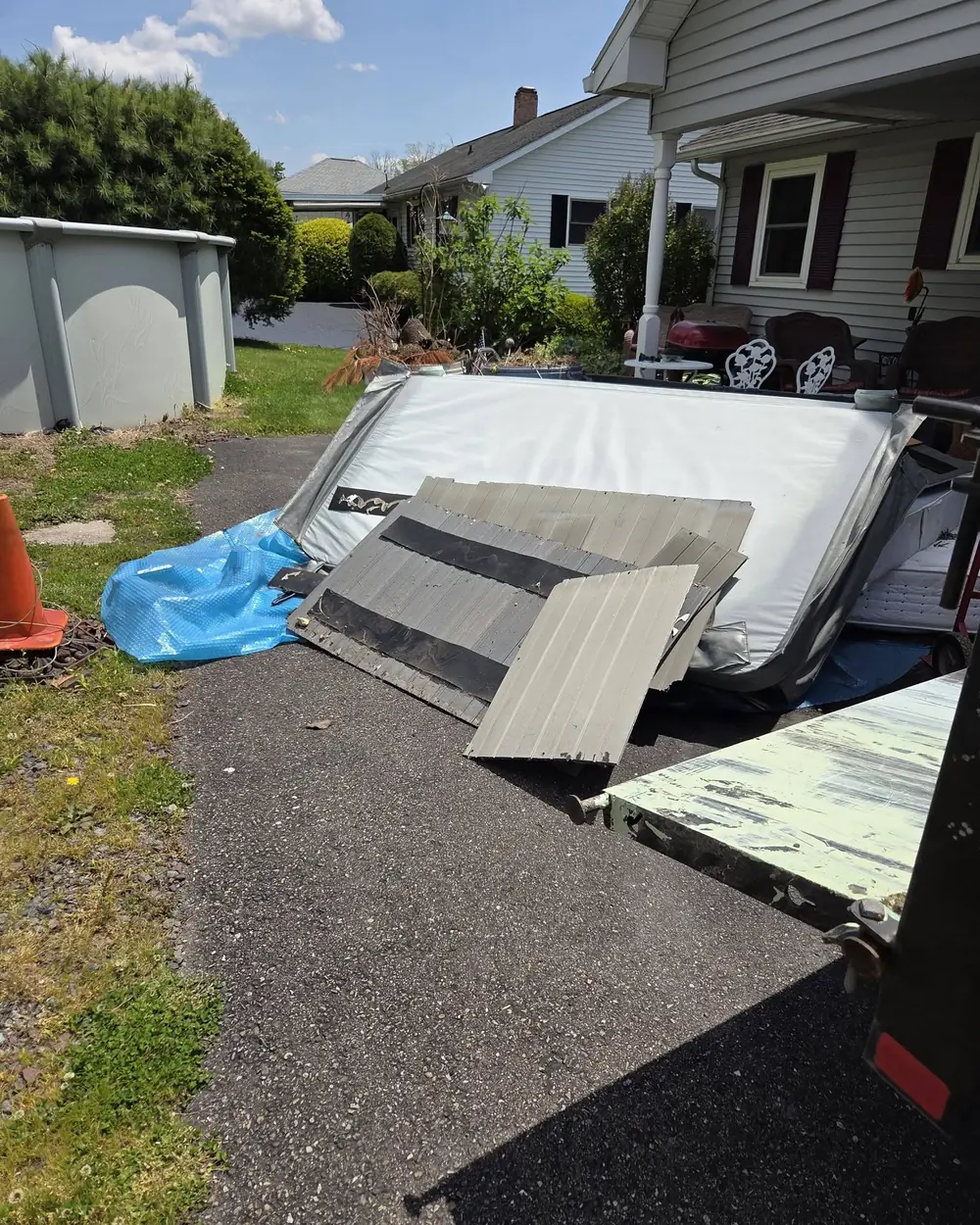Hot Tub & Above-Ground Pool Removal